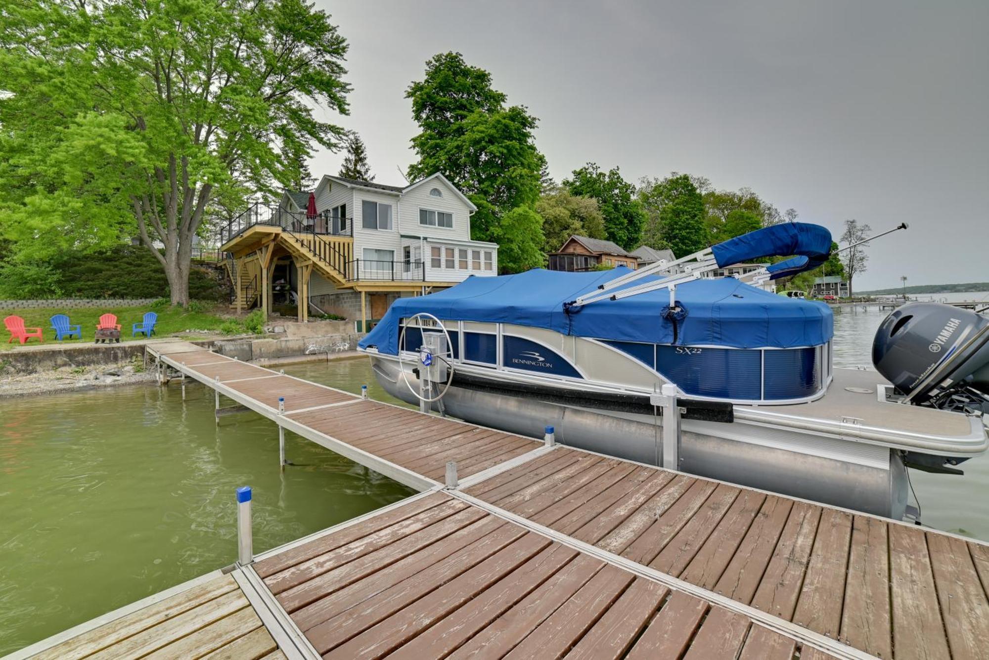 Cayuga Lake Retreat In Seneca Falls With Dock! 외부 사진