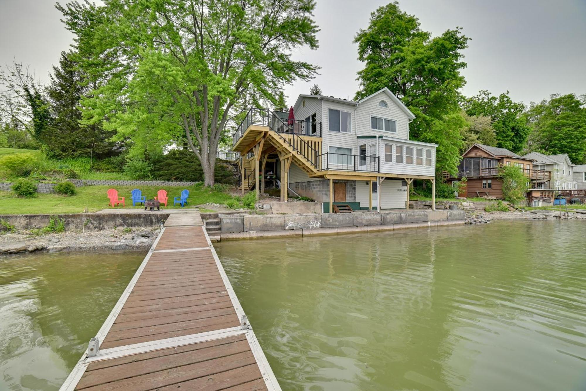 Cayuga Lake Retreat In Seneca Falls With Dock! 외부 사진